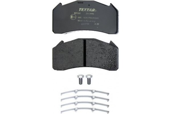 Textar Σετ τακάκια, Δισκόφρενα - 2913606