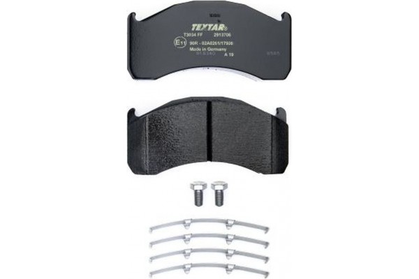 Textar Σετ τακάκια, Δισκόφρενα - 2913706