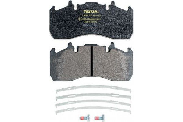 Textar Σετ τακάκια, Δισκόφρενα - 2917301