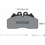 Textar Σετ τακάκια, Δισκόφρενα - 2925601