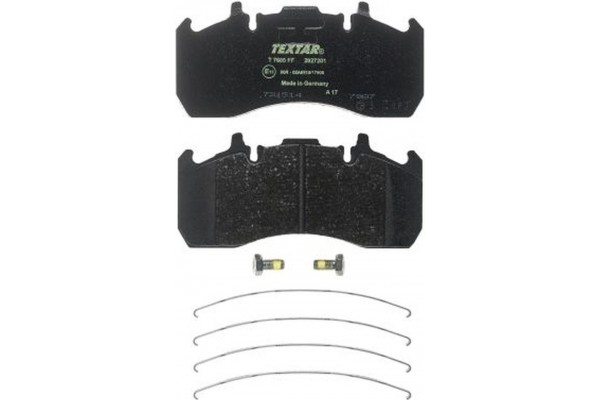 Textar Σετ τακάκια, Δισκόφρενα - 2927201