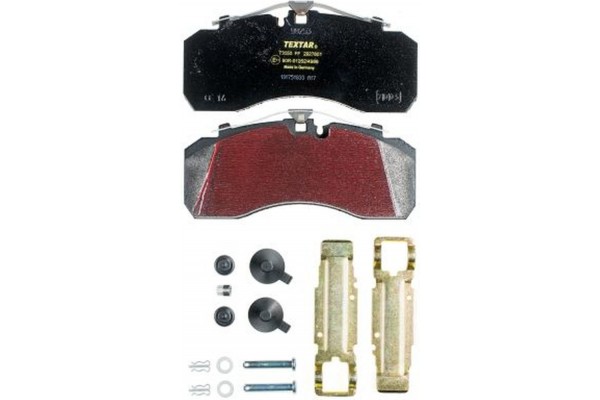 Textar Σετ τακάκια, Δισκόφρενα - 2927801