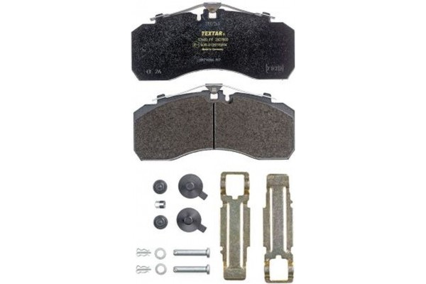 Textar Σετ τακάκια, Δισκόφρενα - 2927802