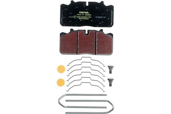 Textar Σετ τακάκια, Δισκόφρενα - 2928502