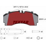 Textar Σετ τακάκια, Δισκόφρενα - 2933101