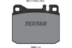 Textar Σετ τακάκια, Δισκόφρενα - 2958105