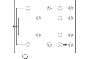 Textar Σετ θερμουίτ, Ταμπουρόφρενα - 1909102