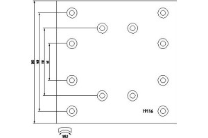 Textar Σετ θερμουίτ, Ταμπουρόφρενα - 1911603