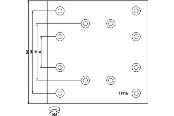 Textar Σετ θερμουίτ, Ταμπουρόφρενα - 1911603