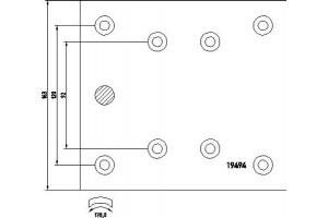 Textar Σετ θερμουίτ, Ταμπουρόφρενα - 1949402