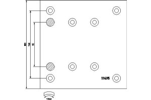 Textar Σετ θερμουίτ, Ταμπουρόφρενα - 1949502