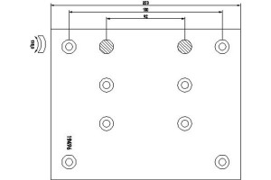 Textar Σετ θερμουίτ, Ταμπουρόφρενα - 1949602