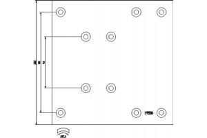 Textar Σετ θερμουίτ, Ταμπουρόφρενα - 1970701