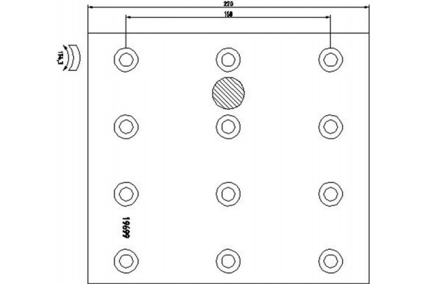 Textar Σετ θερμουίτ, Ταμπουρόφρενα - 1969905 Textar Σετ θερμουίτ, Ταμπουρόφρενα - 1969905