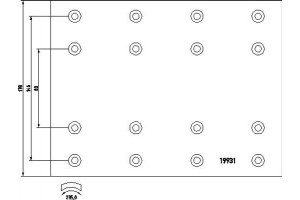 Textar Σετ θερμουίτ, Ταμπουρόφρενα - 1993101