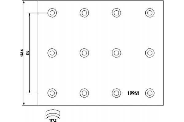Textar Σετ θερμουίτ, Ταμπουρόφρενα - 1994102 Textar Σετ θερμουίτ, Ταμπουρόφρενα - 1994102