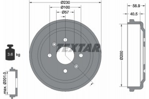 Textar Ταμπούρο - 94032100
