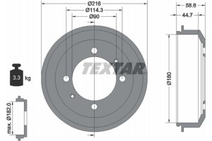 Textar Ταμπούρο - 94037700