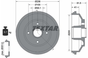 Textar Ταμπούρο - 94043000