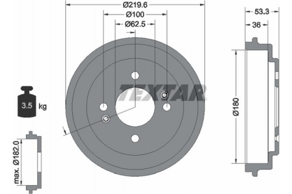 Textar Ταμπούρο - 94044400