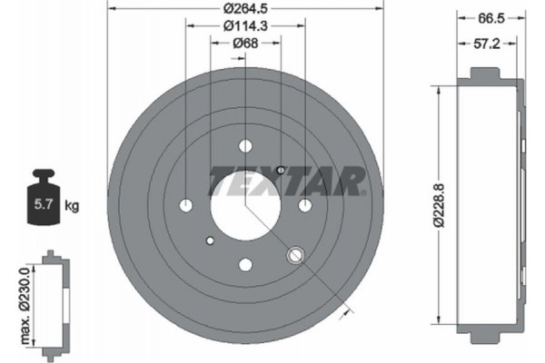 Textar Ταμπούρο - 94046400