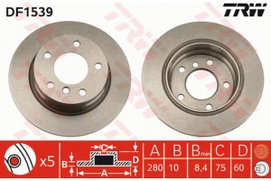Trw Δισκόπλακα - DF1539