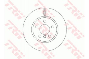 Trw Δισκόπλακα - DF6757