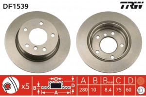 Trw Δισκόπλακα - DF1539