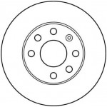 Trw Δισκόπλακα - DF1609