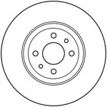 Trw Δισκόπλακα - DF2566 Trw Δισκόπλακα - DF2566