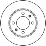 Trw Δισκόπλακα - DF2581 Trw Δισκόπλακα - DF2581