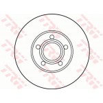 Trw Δισκόπλακα - DF2652 Trw Δισκόπλακα - DF2652