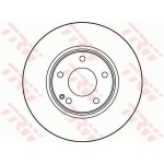 Trw Δισκόπλακα - DF2654 Trw Δισκόπλακα - DF2654