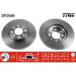 Trw Δισκόπλακα - DF2686