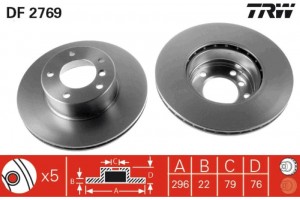 Trw Δισκόπλακα - DF2769