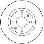 Trw Δισκόπλακα - DF2808