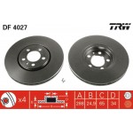 Trw Δισκόπλακα - DF4027