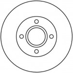 Trw Δισκόπλακα - DF4036