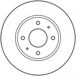 Trw Δισκόπλακα - DF4054 Trw Δισκόπλακα - DF4054