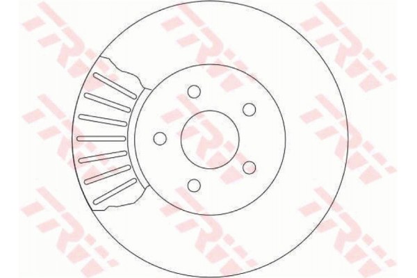Trw Δισκόπλακα - DF4147