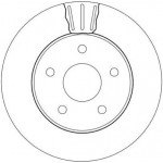 Trw Δισκόπλακα - DF4170