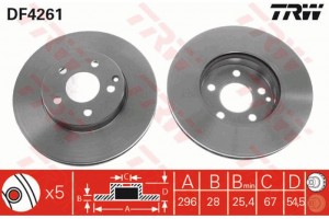 Trw Δισκόπλακα - DF4261