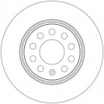 Trw Δισκόπλακα - DF4294