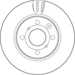 Trw Δισκόπλακα - DF4469