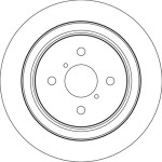 Trw Δισκόπλακα - DF4800