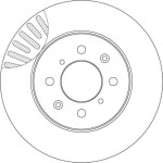 Trw Δισκόπλακα - DF4825 Trw Δισκόπλακα - DF4825
