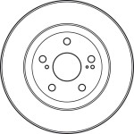 Trw Δισκόπλακα - DF4828S Trw Δισκόπλακα - DF4828S