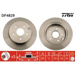 Trw Δισκόπλακα - DF4829 Trw Δισκόπλακα - DF4829