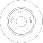 Trw Δισκόπλακα - DF4837 Trw Δισκόπλακα - DF4837