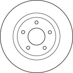 Trw Δισκόπλακα - DF4932 Trw Δισκόπλακα - DF4932